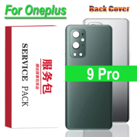 Original Replace For Oneplus 9 Pro 9Pro Back Battery Cover Housing Camera Frame Glass Lens LE2121 LE2125 LE2123 LE2120
