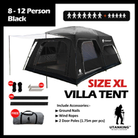 Duty free goods UtanKing™ Camel Tent Outdoor Family Luxury Tents Large Camping Tent Double Layers Kh