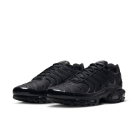 【NIKE】AIR MAX PLUS 男鞋 休閒鞋 黑色-604133050-US 10