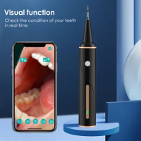 Xiaomi Visible Ultrasonic Electric Dental Cleaner Teeth Whitening Belt HD Camera Dental Calculus Tartar Removal Tool Cleaning