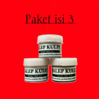 Salep Gatal ( paket isi 3 )Racikan Tabib Cina Spesialis Kulit 10 Gram untuk Ekhsim Basah Kering Gat