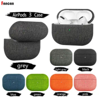 Cover for Airpods Pro2 Luxury Fabric Airpods Pro 2022 Earphone Protector air pro 2 case Accessories for Apple Airpods 3 Cases