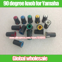 50pcs For Yamaha Mixer Console Knob Cap / 90 degrees Half axle Potter Knob Hat Playing discs DJ Knob