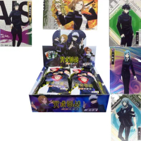 Wholesale Newest Jujutsu Kaisen Collection Card Gojo Satoru ACG TCG CCG Japanese Anime Booster Box Doujin Toys And Hobbies Gift