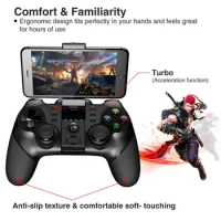 Ipega 9076 PG-9076 Gamepad Game Pad Controller Mobile Bluetooth Trigger Joystick For Android Cell Smart Phone TV Box PC PS3 VR