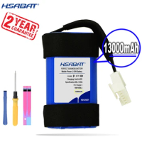 New Arrival [ HSABAT ] 13000mAh ID998 Replacement Speaker Battery for JBL Charge 4 4J 4BLK 4BLUAM