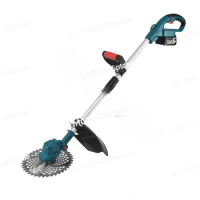 Adjustable Electric Trimmer Garden Trimmer Electric Lawn Mower Handheld Cordless Garden Lawn Mower