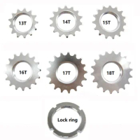 13T/14T/15T/16T/17T/18T Fixed gear cogs,track bike Single Speed Sprocket,Fixed Gear Bike Cogs with lock ring,for 1/8" chain