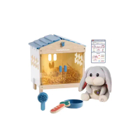 【Top Bright】寵物兔子的家遊戲組(互動玩具/寵物玩具/角色扮演/情緒管理)
