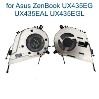 Laptop CPU Fan พัดลมระบายความร้อน CPU สำหรับ Asus Ux435eg Ux435eal Ux435egl Zenbook 14 Ultralight No