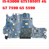 Mainboard Motherboard I5-8300H GTX1050Ti 4GB FOR Dell Inspiron G7 7590 G5 5590 Laptop CN-0WR2WR WR2WR