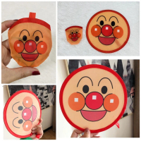 พัดสำหรับพกพา อันปังแมน anpan man fan ขนาด 20 ซม พับได้ การทำความเย็น