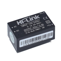 Bộ cấp nguồn AC-DC mini, HLK-PM01, 220V đến 5V, Mô-đun công tắc gia dụng thông minh, 1 cái