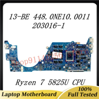 448.0NE10.0011 High Quality Mainboard For HP Pavilion AERO 13-BE 203016-1 Laptop Motherboard With Ryzen 7 5825U CPU 100% Test OK
