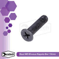 Baut mur M5 khusus cordless mesin bor kepala bor 10mm ulir baut terbalik