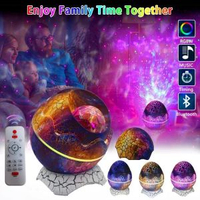 內地直送 - 裂紋恐龍蛋星空燈投影燈滿天星投影機臥室氣氛燈小夜燈禮物氣氛燈