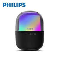 飛利浦 PHILIPS 炫彩RGB強力低音無線藍牙5.3喇叭(黑)-TAS2108BK