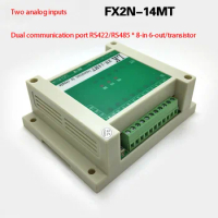 FX2N-14MT+2AD programmable controller PLC industrial control board domestic PLC
