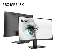 【最高折200+跨店點數22%回饋】MSI 微星 PRO MP243X 24型 FHD/HDMI/DP/喇叭/IPS 美型螢幕