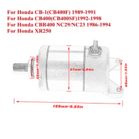 Motorcycle Starter Motor Engine parts motor starter for Honda XR250 XR 250 CB400F CB400SF CB 400 SF CB-1 CB400 CBR400 NC29/NC23