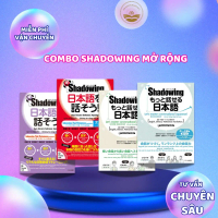 Sách tiếng Nhật - Combo 4 cuốn Shadowing Nihongo Mở rộng nâng cao