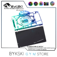 Bykski 4080 Waterblock PNY RTX4080 GPU Watercooler 16GB 5V 12V RGB SYNC + Backplate N-PNY4080VERTO-X