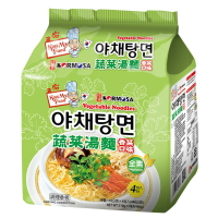 【BOBE便利士】韓國 KORMOSA 蔬菜湯麵-香菜口味(全素)