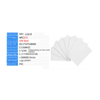 50Pcs NFC NTAG 215 Card NTAG215 NFC Tag Written By Tagmo Works with Switch Available for NFC Mobile Phone Support