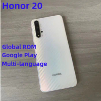 Honor 20 4G LTE SmartPhone Android 9.0 Kirin 980 Octa Core 6.26" 48.0MP 22.5W Charger Fingerprint OTA Mobile Phones