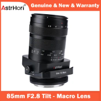 AstrHori 85mm F2.8 Macro &amp; Tilt &amp; Medium Telephoto 3-in-1 Manual Full Frame Lens for Leica Panasonic Sigma Canon Fuji Nikon Sony