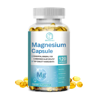 Viên nang BBEEAAUU Magiê (Glycine) 500 mg Giảm căng thẳng thần kinh và co cơ và duy trì sức khỏe của