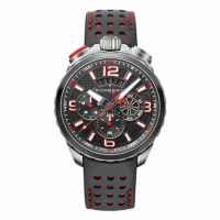 【BOMBERG】BOLT-68 Heritage 系列 復刻黑紅計時碼錶