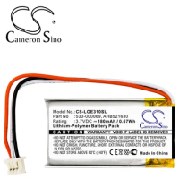 Cameron Sino Wireless Headset 3.7V Battery Fit Model For Logitech MX Vertical G703 Lightspeed Wireless Headset H600 A-00031