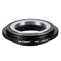 K&amp;F Concept M39-EOS R Lens Adapter for Leica M39 Mount Lens to Canon EOS R Mount Camera RF RP R1 R3 R5 R6 MARK2 R7 R8 R10 R50