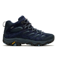 【MERRELL】MOAB 3 MID 男 GORE-TEX多功能健行鞋 深藍(J037733)