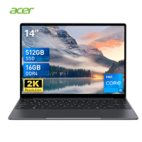 acer ETBook Laptop 14 Inch Intel i5-12450H 16GB LPDDR4 512GB SSD 2160*1440 FHD Screen M.2 Up To 1T Windows 11 Computer PC acer