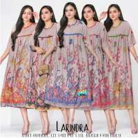 (Aleha) Pakaian Wanita Baju Tidur Daster Batik Klok Payung |Semi Jumbo Manuka Non Busui Freindly LD 