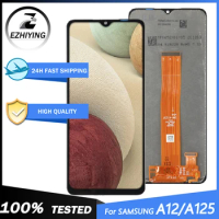 100% Tested LCD For Samsung Galaxy A12 A125 A125F LCD Touch Screen Digitizer For Samsung A125 SM-A125F/DS Display Replacement