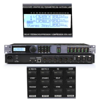 High Quality DriveRack 260 Digital Processor 3 Microphone In 6 Out Professional Sound System Equipment Effector Software to PC