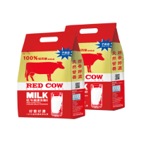 【RED COW紅牛】超濃全脂奶粉2kgX2包