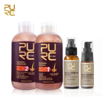 PURC Ginseng Ginger Hair Growth Shampoo and Conditioner Prevent Hair Loss Scalp Treatment Hair Care Products