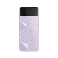 O-one大螢膜PRO Samsung三星 Galaxy Z Flip3 5G 全膠背面保護貼 手機保護貼-CARBON款