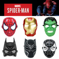Spider Man Movie Figure Mask Anime Cartoon Action Figures Spider Man Ironman Cosplay Theme Party Mask Children Birthda Gift Toys