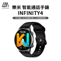 【樂米 LARMI】INFINITY 4 智能手錶(睡眠/防水/心律/血氧)送皮革錶帶