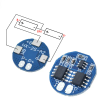 Pin Lithium Li-ion 2S 5A 7.4V 8.4V 18650 với bảng bảo vệ, BMS / PCM cho bộ pin Li-ion / LiPo