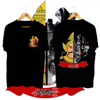 COD [ไฟ] 4Kings2 ช่างผ้าฝ้ายแขนสั้นพิมพ์เสื้อยืดS-5XL