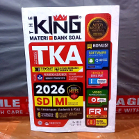 BUKU TKA SD 2026 THE KING MATERI BANK SOAL TKA SD-MI 2026