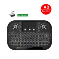 Mini Keyboard And Mouse Wireless Backlit Keyboard Spanish Tablet Keyboard Mouse For Notebook Phone Ipad Phone Laptop TV Box