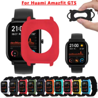 Soft Silicone Protective Case for Huami Amazfit GTS Watch Shell Frame Bumper Protector For Xiaomi Amazfit GTS Cover Accessories
