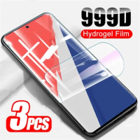 3PCS Screen Protector For Vivo X90 X80 Pro X70 X60 X50 Soft Protection Hydrogel Film For iQOO 11 10 9 9T Pro 11s Lite Not Glass